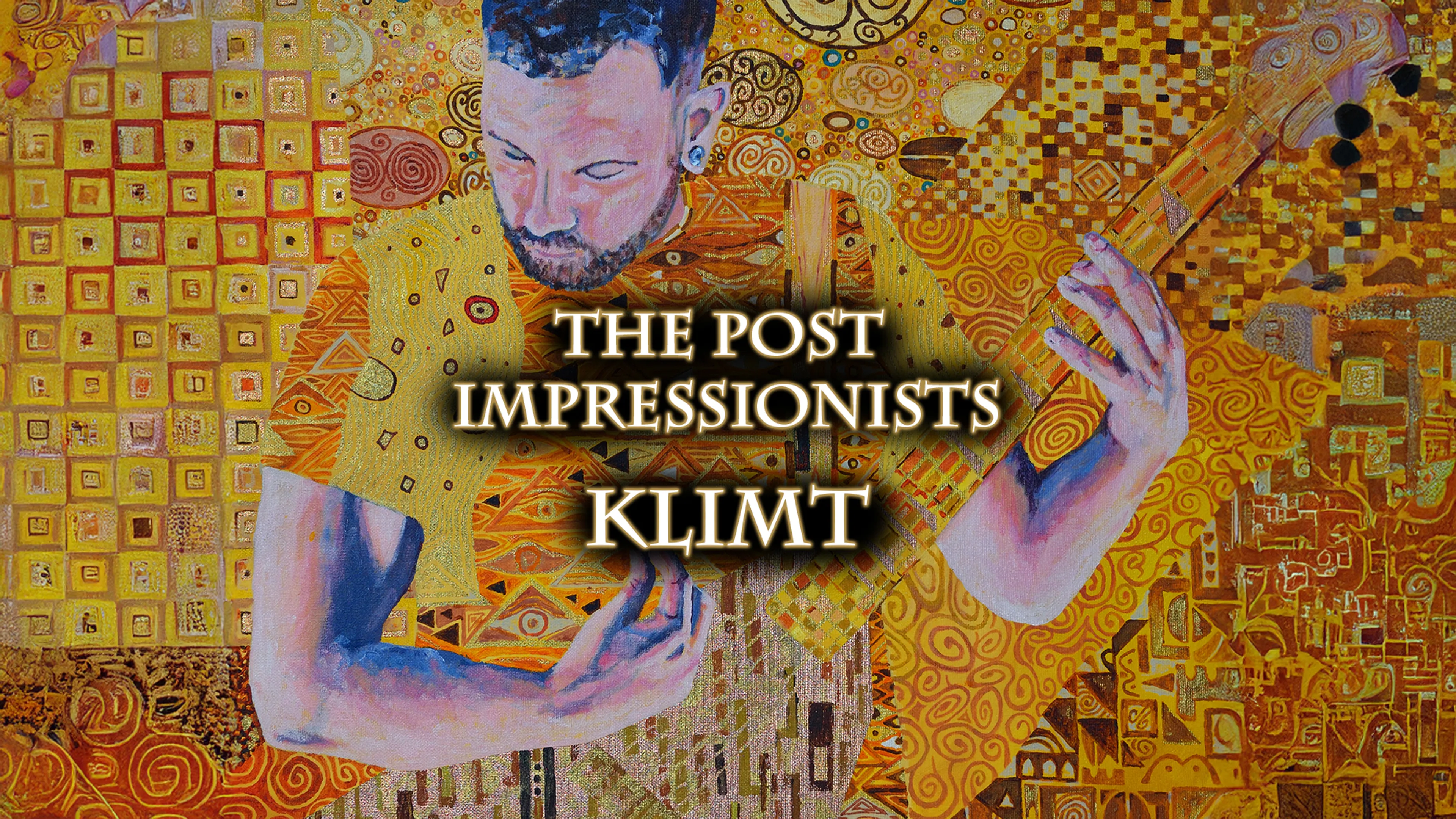 The Post-Impressionists: Klimt poster